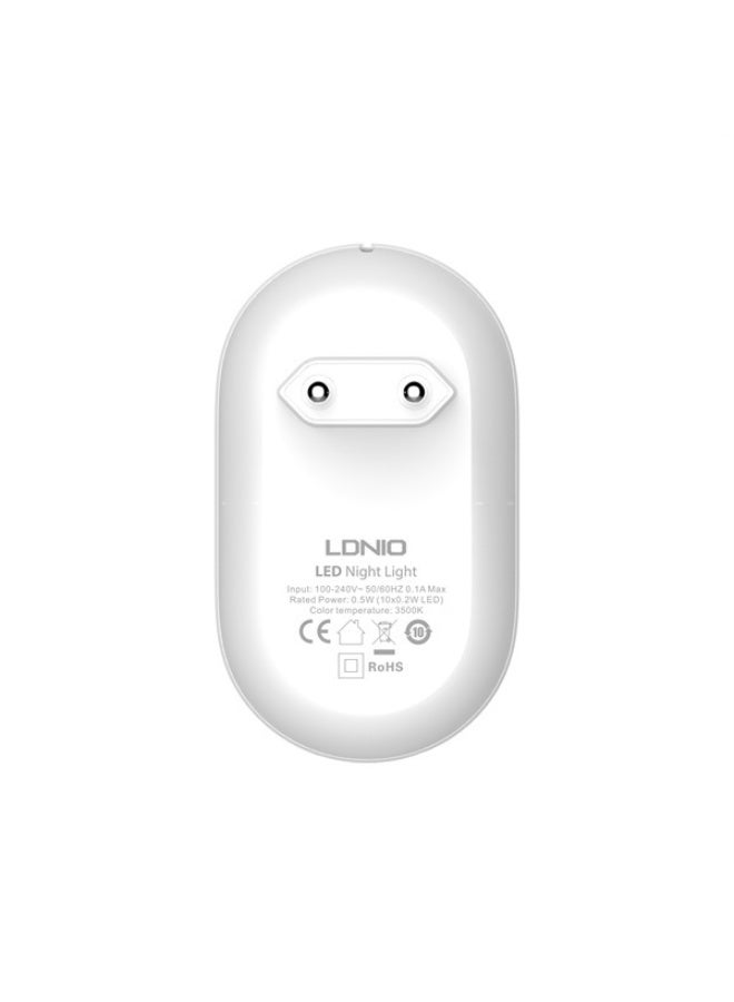 لدينو مصباح ليلي LED ذكي بمستشعر حركة Y2، استشعار تلقائي للضوء والتحكم في شدة الإضاءة، وظيفة حفظ مستوى السطوع، تصميم موفر للطاقة، مصباح صغير محمول لغرفة النوم، غرفة الأطفال، الممرات والسلالم - Image 5